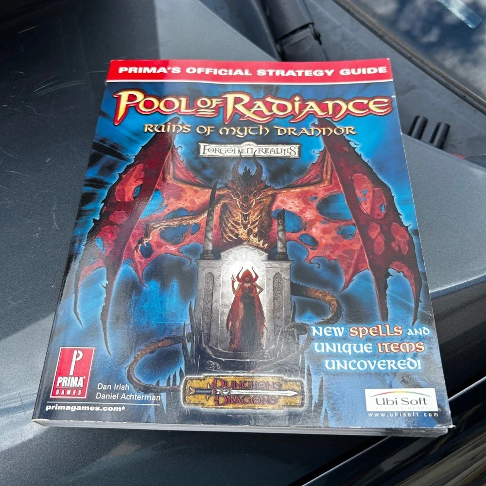 Pool of Radiance Ruins of Myth Drannor Prima Official Strategy Guide PC D&D 2001